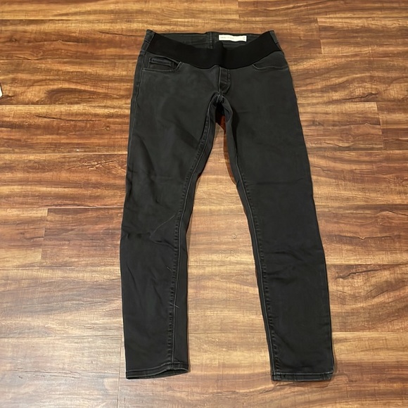 Black ASOS Maternity Denim Jeans - Picture 3 of 3
